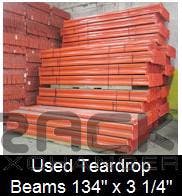 Beams For Sale: Used Teardrop Beams 134" x 3.25" In Missouri - image 1